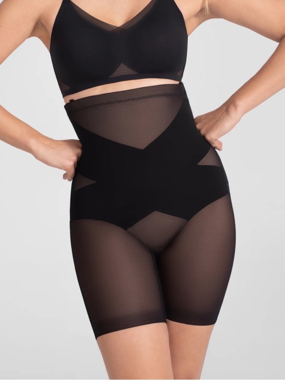 Honeylove Black Runway The SuperPower‎ Shorts NWT Size XS